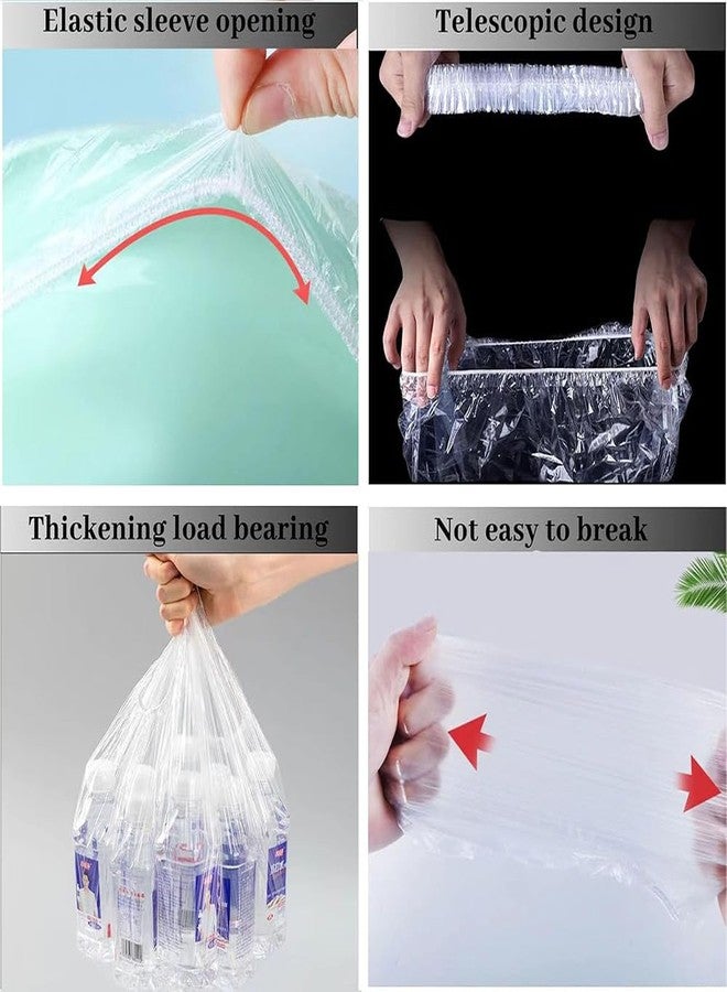 Ouliget Disposable Rabbit Cage Liner Bag with Elastic,Portable Large Size Pet Litter Box Tidy Bags,Small Animal Universal Toilet Film for Bird Hamster Cat Hedgehog,50 Pieces - Image 5